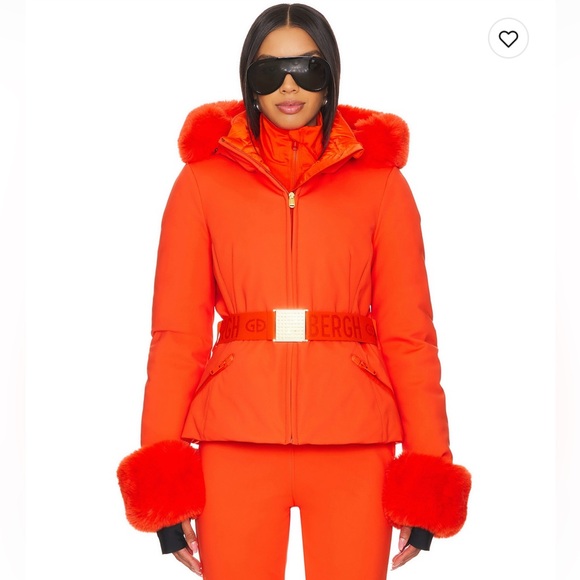 Goldbergh Jackets & Blazers - Goldbergh Giselle Softshell Down Ski Jacket with Fur